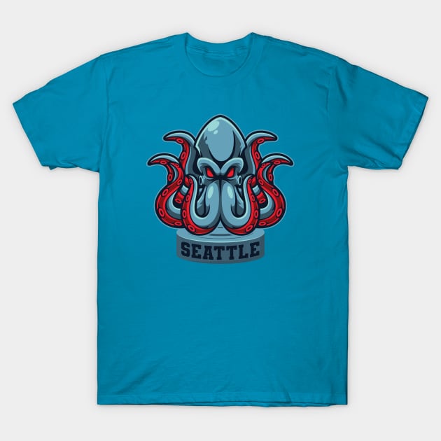 Kraken T-Shirt by Nagorniak